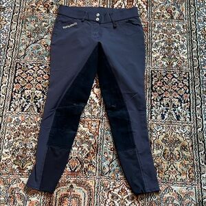 Romfh Sarafina full seat breeches in navy size 28R EUC
